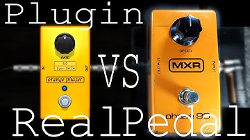 MXR Phase 90 vs Plugin Orange Phaser for Pro Tools