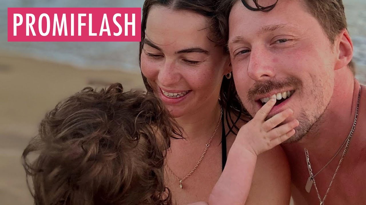 Renata und Valentin Lusin feiern Stellas ersten Geburtstag