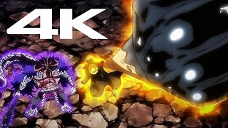 [4K] Luffy Gear 3 Roc Gun Vs Kaido | One Piece 1063 - Eng Sub