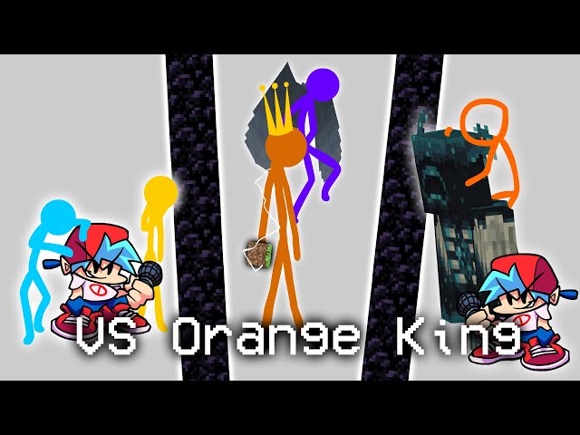 Animation Vs Minecraft Mango Tango/king Orange Acrylic 