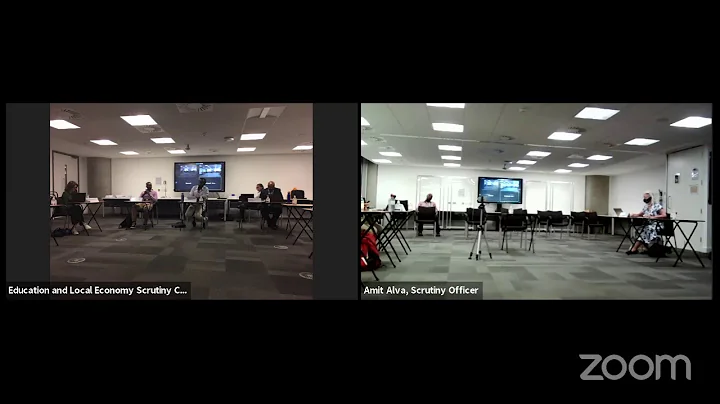 Education & Local Economy Scrutiny Commission Zoom Meeting 19.07.2021