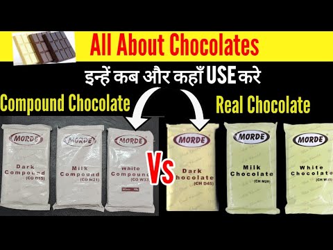 CHOCOLATE COMPOUND REVIEW. HOW TO USE DARK /MILK/WHITE COMPOUND. BEST CHOCOLATE FOR CAKE