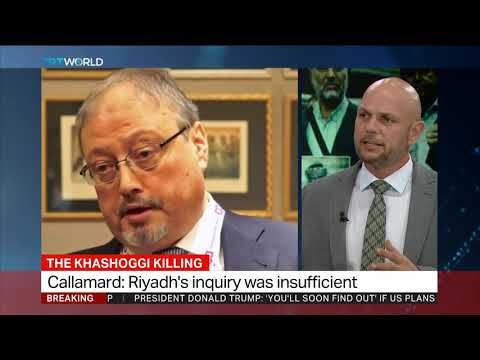 Yusuf Erim comments on the UN's Khashoggi report newspaper mockup