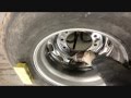 sanding and polishing aluminum rim