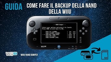 Backup NAND WiiU - #backup #nand #wiiu #nintendo