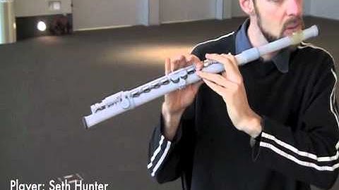 3D-printed flute sounds just like metal