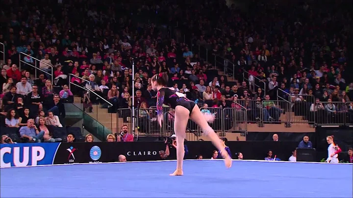Georgia Simpson - Floor Exercise - 2012 AT&T Ameri...