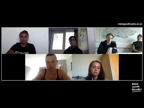 Make (Good) Trouble teens talk about protests and racism with Sussex Police