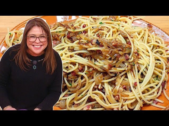 Rach's Spaghetti With Pancetta & Onions
