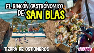 El rincón gastronómico de San Blas | El andador de aticama