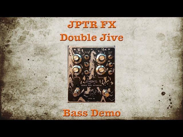 JPTR FX Double Jive - [Bass Demo] - YouTube