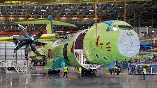 Inside Billion $ Mega Airbus Factory Assembling Gigantic A400M Aircraft
