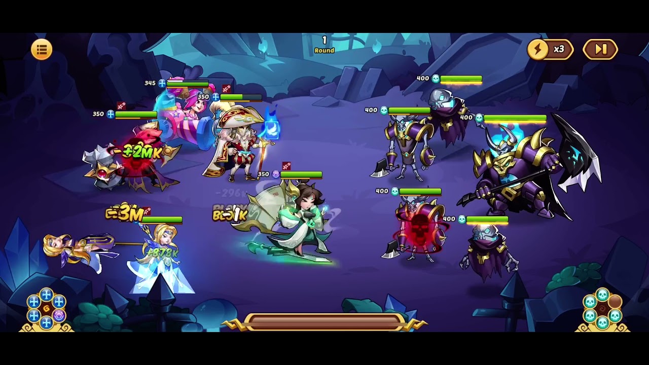 [Idle Heroes] Seal Land Fortress Stage 224 YouTube