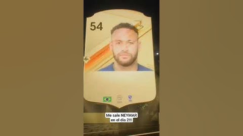 Me sale NEYMAR!!!! #eafc24 #brasil