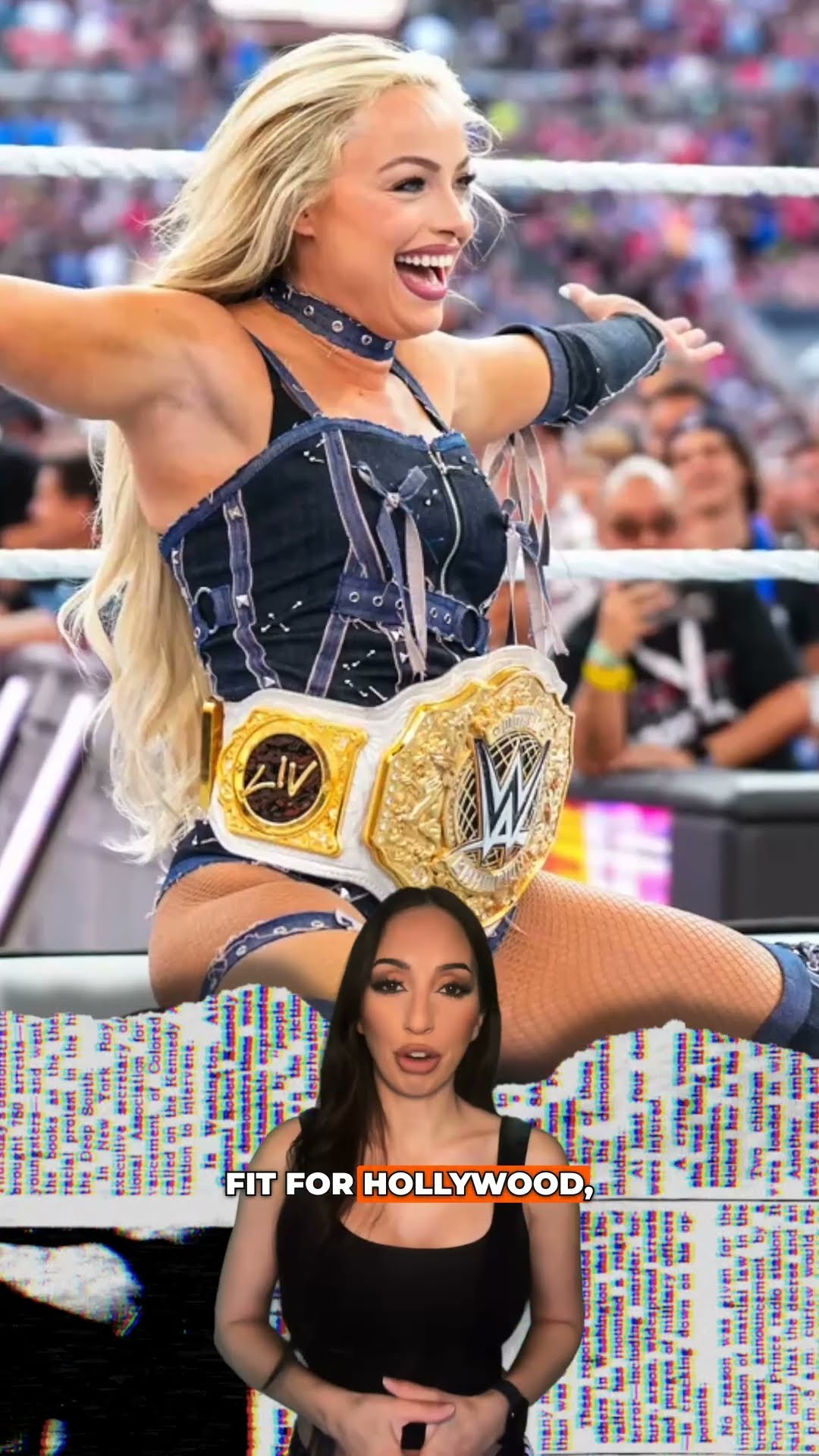Could Liv Morgan be a Hollywood star by 2030 #LivMorgan #WWE #Hollywood #Wrestling #shorts