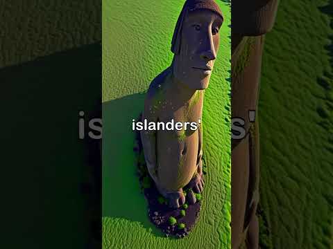 حقيقة غامضة جزيرة الفصح تماثيل موي العملاقة تتجه نحو الداخل لمراقبة سكان الجزيرة