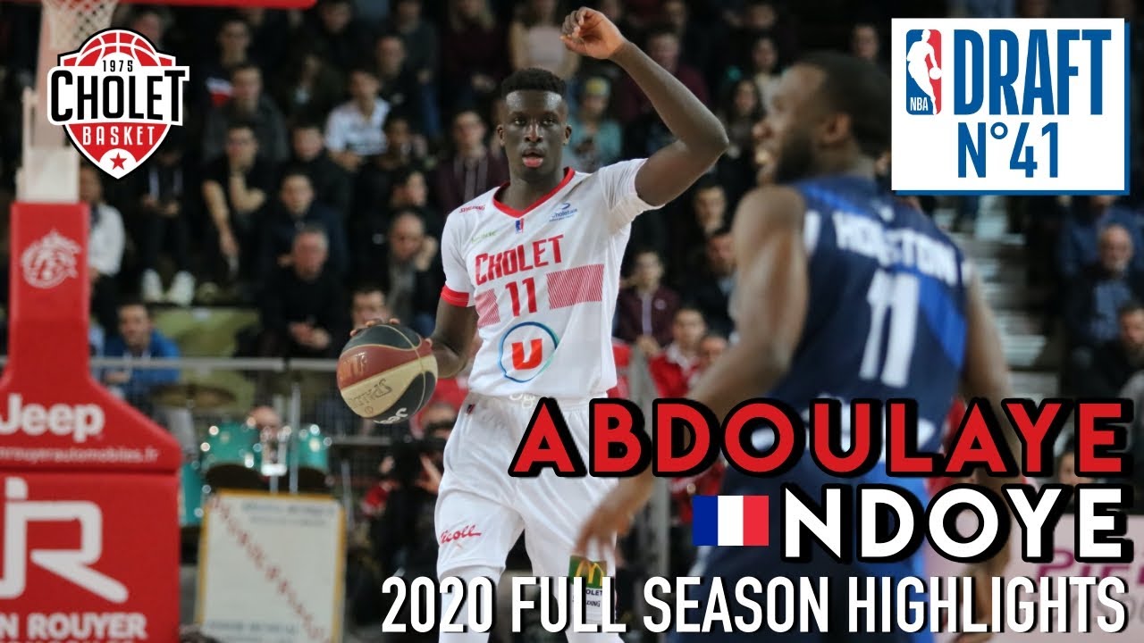 ABDOULAYE NDOYE HIGHLIGHTS 2019-2020 SEASON CHOLET (FRA) - Top Prospect NBA  Draft 2020 (20/60) - YouTube