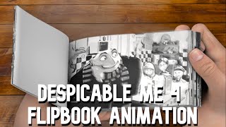 Despicable Me 4 Flipbook Animation - Official Trailer Flipbook Animation