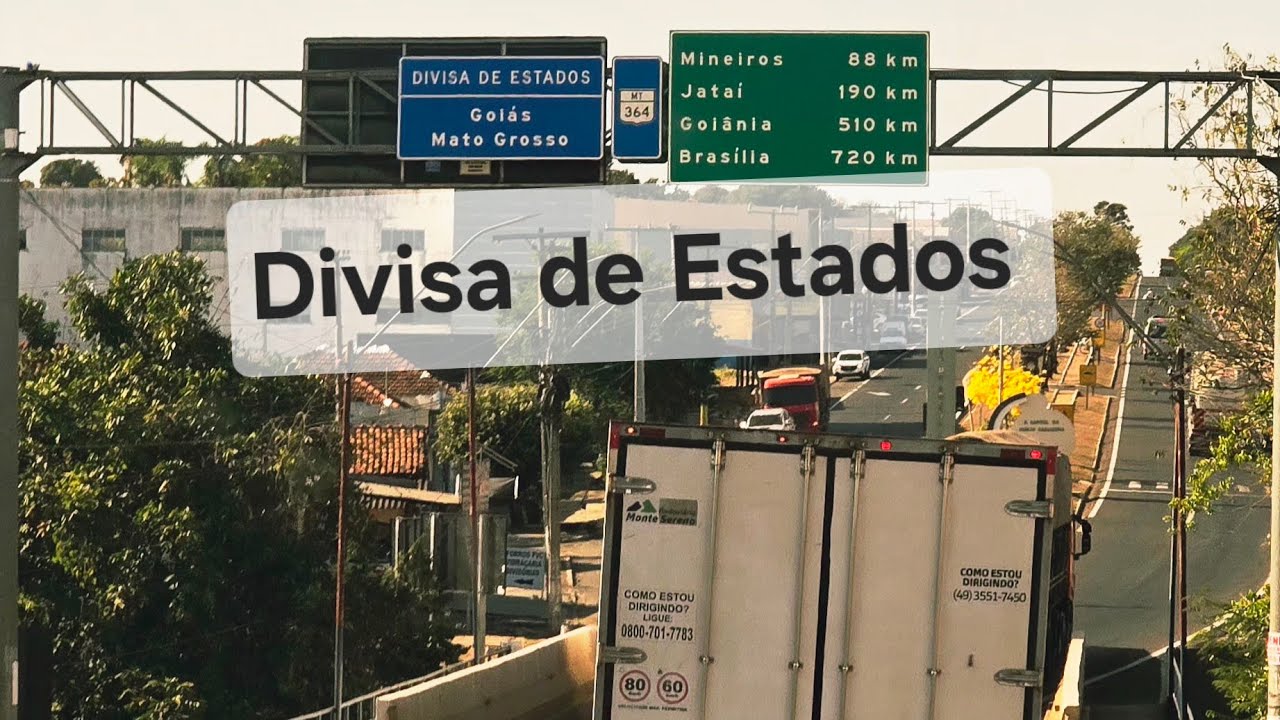 Divisa de Alto Araguaia-MT com Santa Rita do Araguaia-GO