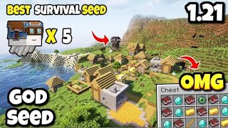 Best God Seed For Minecraft1.21 Bedrock And Pe Seedminecraft 1.21.92 Minecraft Seeds
