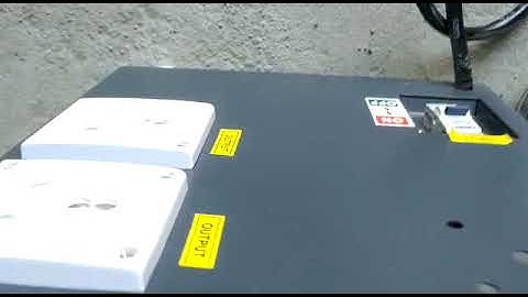 5KVA Servo Voltage Stabiliser