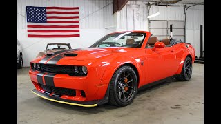 2023 Dodge Challenger SRT Hellcat Jailbreak Widebody Convertible For Sale - Walk Around Dodge Challenger Convertible For Sale
