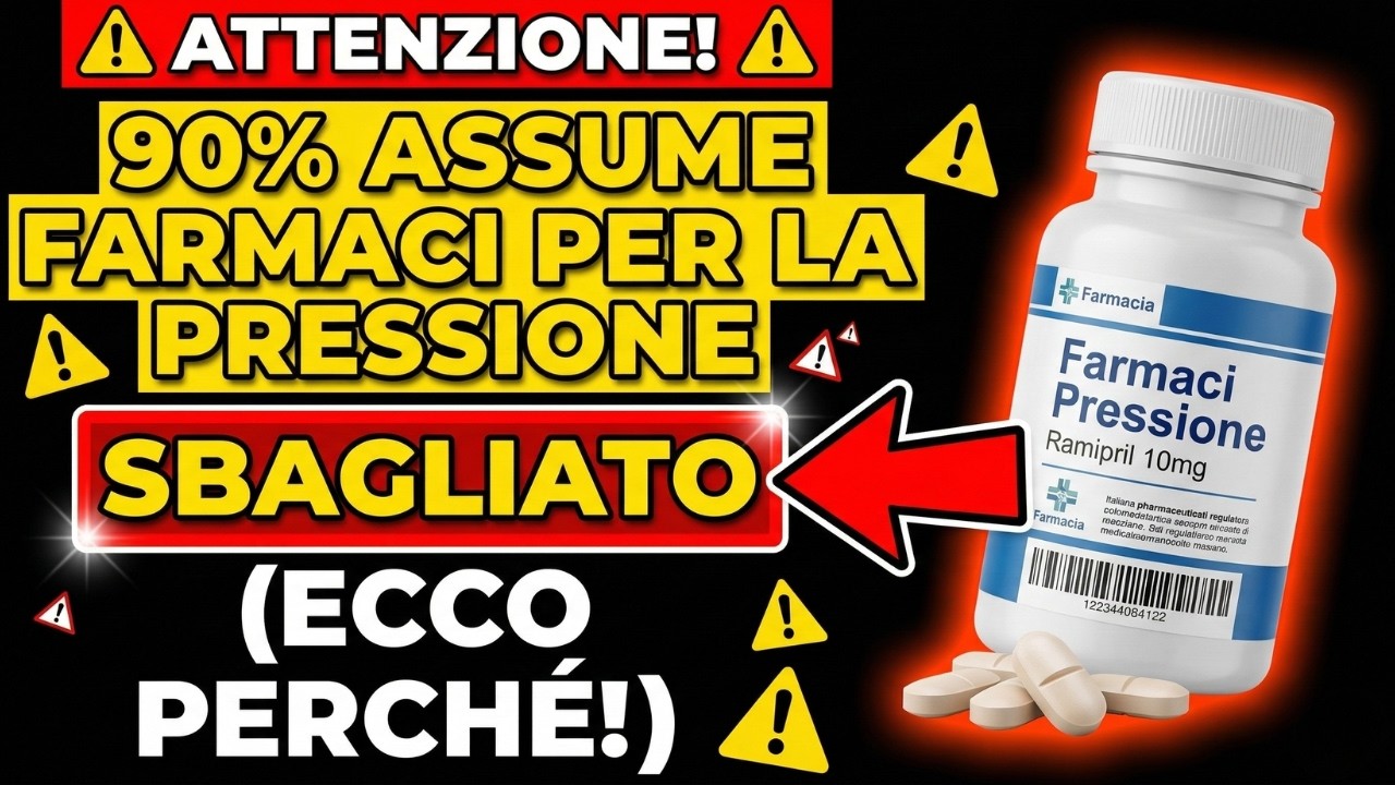Il Cardiologo Avverte: Il 90% Assume i Farmaci Per La Pressione in Modo SBAGLIATO (Ecco Perché)