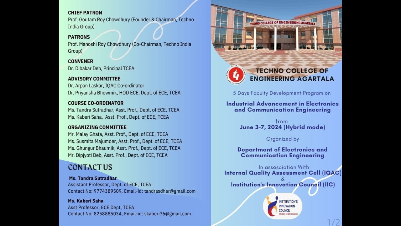 5 Days Faculty Development Program - YouTube