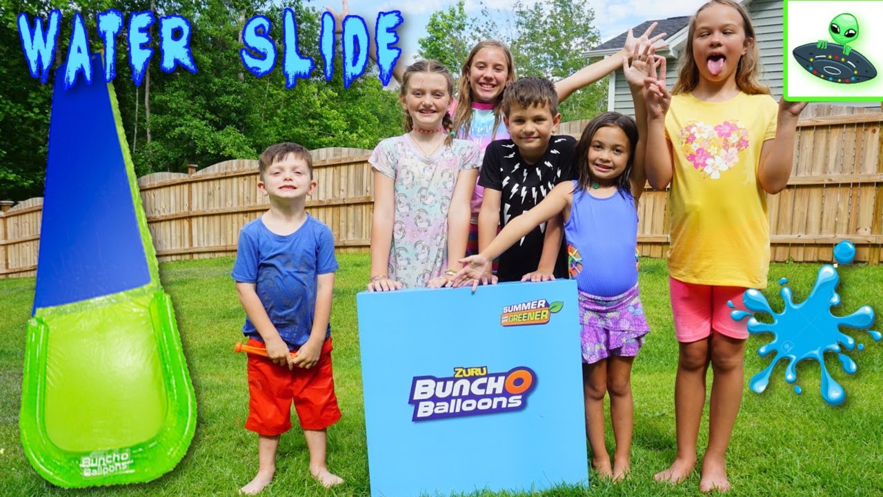 ZURU Bunch O Balloons Summer Just got greener and Water Slide Wipeout