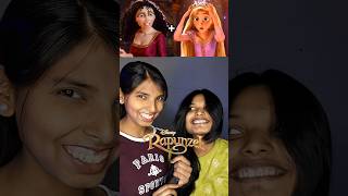 Wait for new trend alert 🧚🏻‍♀️💖#transition #princess #rupanzel #makeup #newtrend #somii #shorts