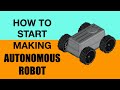 How to start making AUTONOMOUS ROBOT with the ATTLER