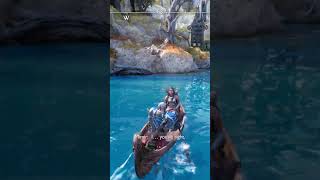 Mimir shows Gratitude #shorts #godofwarragnarok #mimir #kratos #gaming #gamingshorts #games