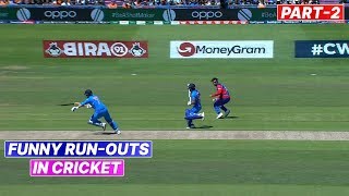 8 Funny RunOuts in Cricket History | Part2
