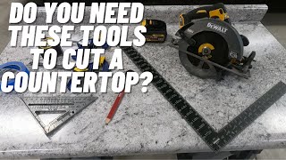How To Cut A Laminate Countertop | DIY | What Tools Do I Need? | HANDYMAN HEADQUARTERS |