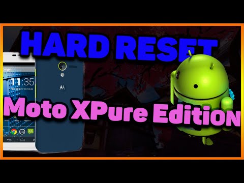 Moto X Pure Edition Hard Reset Motorola Сброс настроек Общий сброс