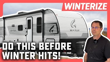 How to Winterize Your Wayfinder Go Play RV | Easy RV Winterization Walkthrough