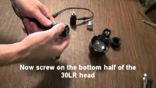 convert 66LR to 30LR bow light