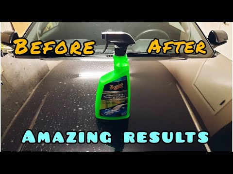 Meguiars Hybrid Ceramic Detailer Review/Results 2020! *WATCH THE WATER BEAD AWAY*
