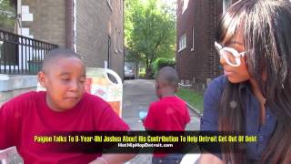 Paigion Talks To 9 Year Old Joshua Who Sells Lemonade To Help Get Detroit Out Of Debt