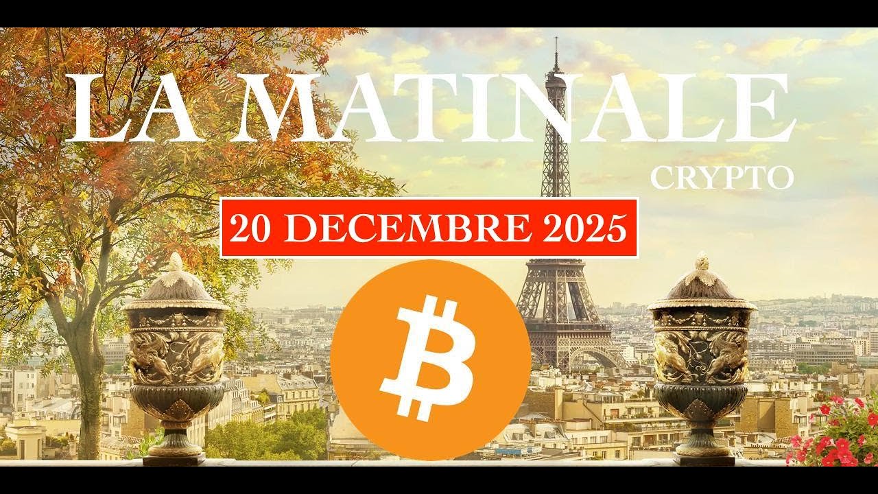 🚨 20 DEC 2025 ☀️☕️🥐 On a évité le PIRE 🥵 96 000$ pour Bitcoin à aller  chercher sinon .......