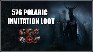 LOOT FROM 576 POLARIC INVITATIONS