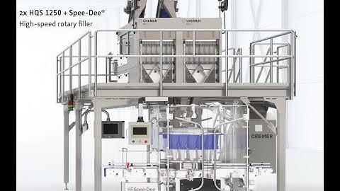 Cremer - Gummy Counting and bottle filling systems