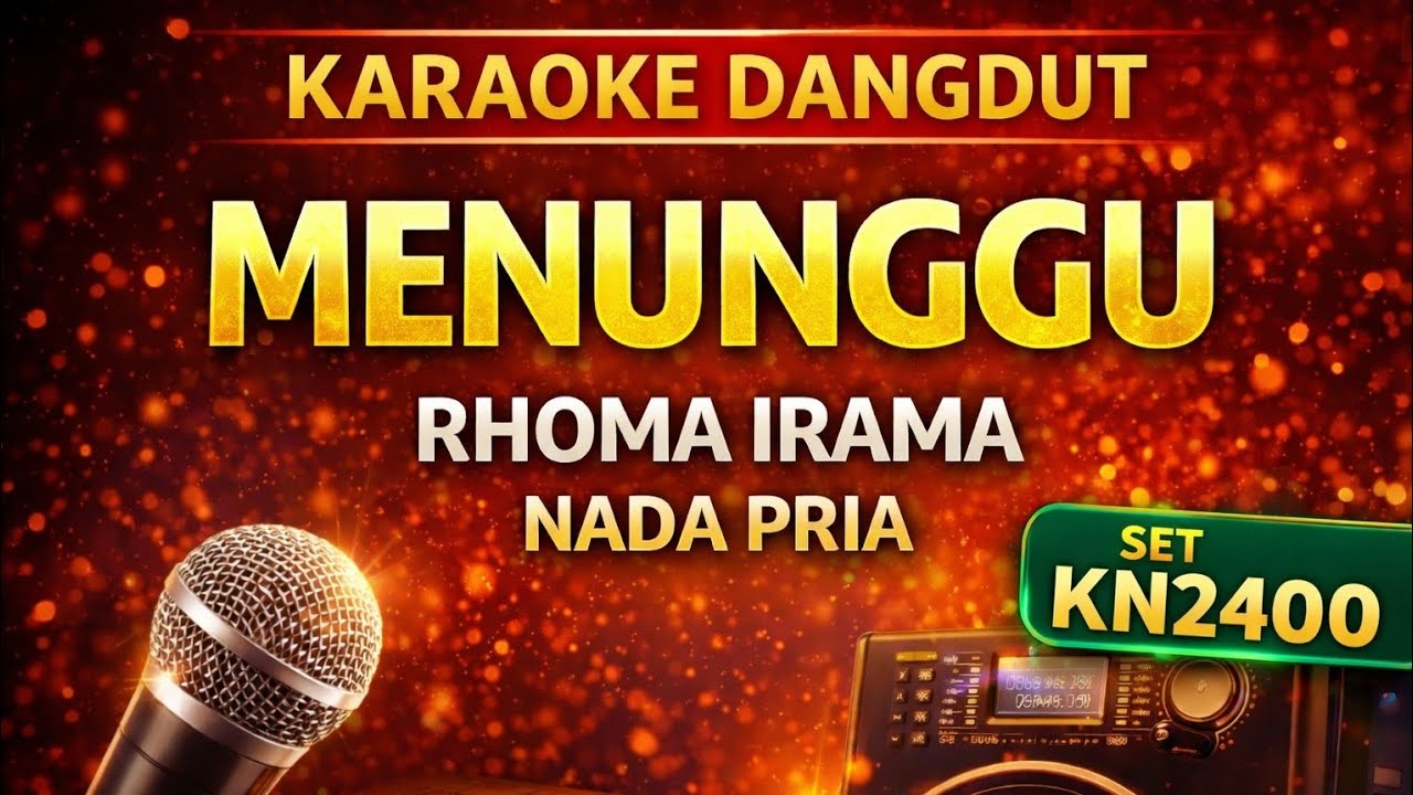 menunggu_Karaoke Dangdut | Nada pria | Cover Orgen android 