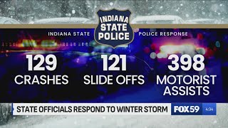 INDOT remains on full call out to clear local interstates