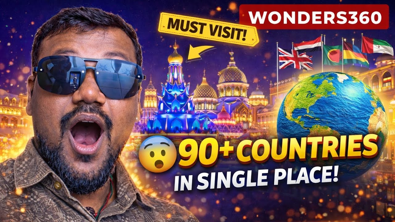 Dubai-ல 90+ Countries ஒரே இடத்தில்?! 😱 Global Village Vlog
