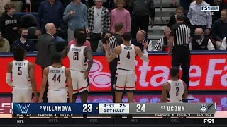 Uconn coach gets ejected for pumping up the crowd