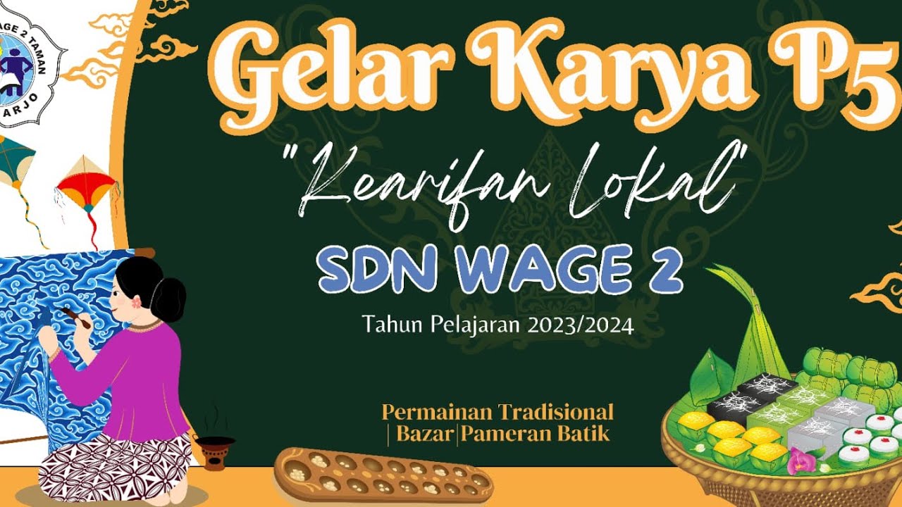 Gelar Karya P5 SDN WAGE 2