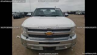 2013 Chevrolet Silverado C1500 Lt | VIN 3GCPCSE00DG352975