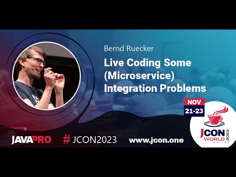 Live Coding Some (Microservice) Integration Problems | Bernd Ruecker (EN)