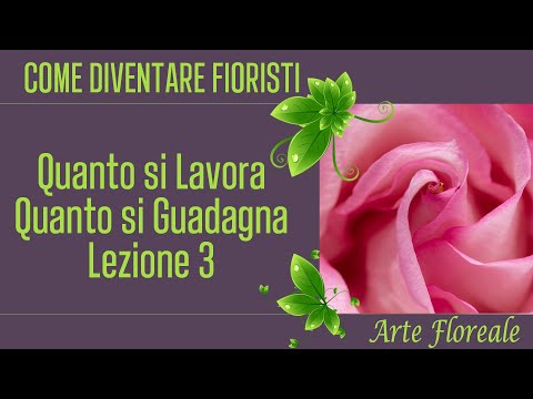 Video: Dove lavora un fiorista?